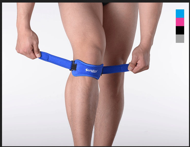 Adjustable Patella Brace Pad Protector Knee Support KneePad Anti Falls Injury Bandage Patella Guard