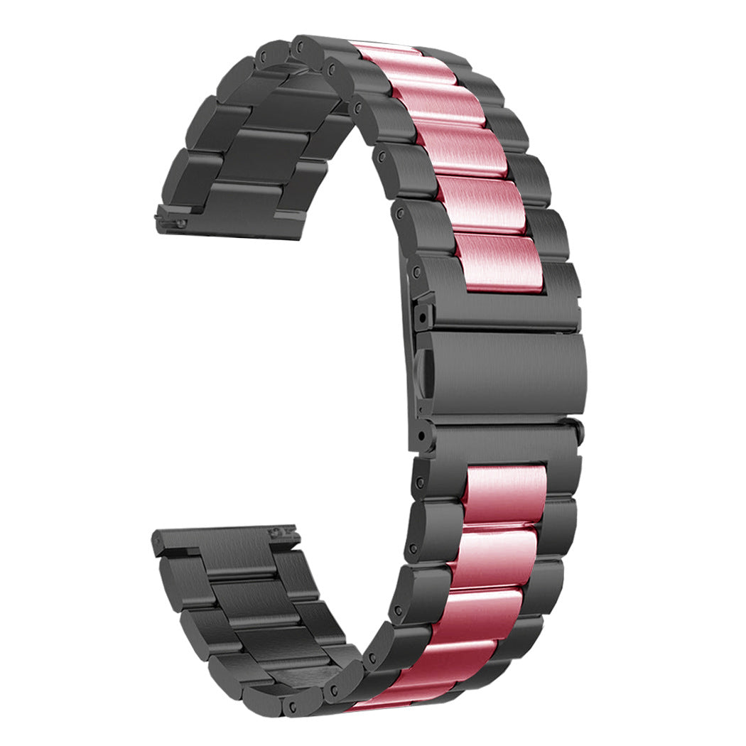 Suitable For SamsungGear S2 Gear Sport Three-bead Stainless Steel Strap